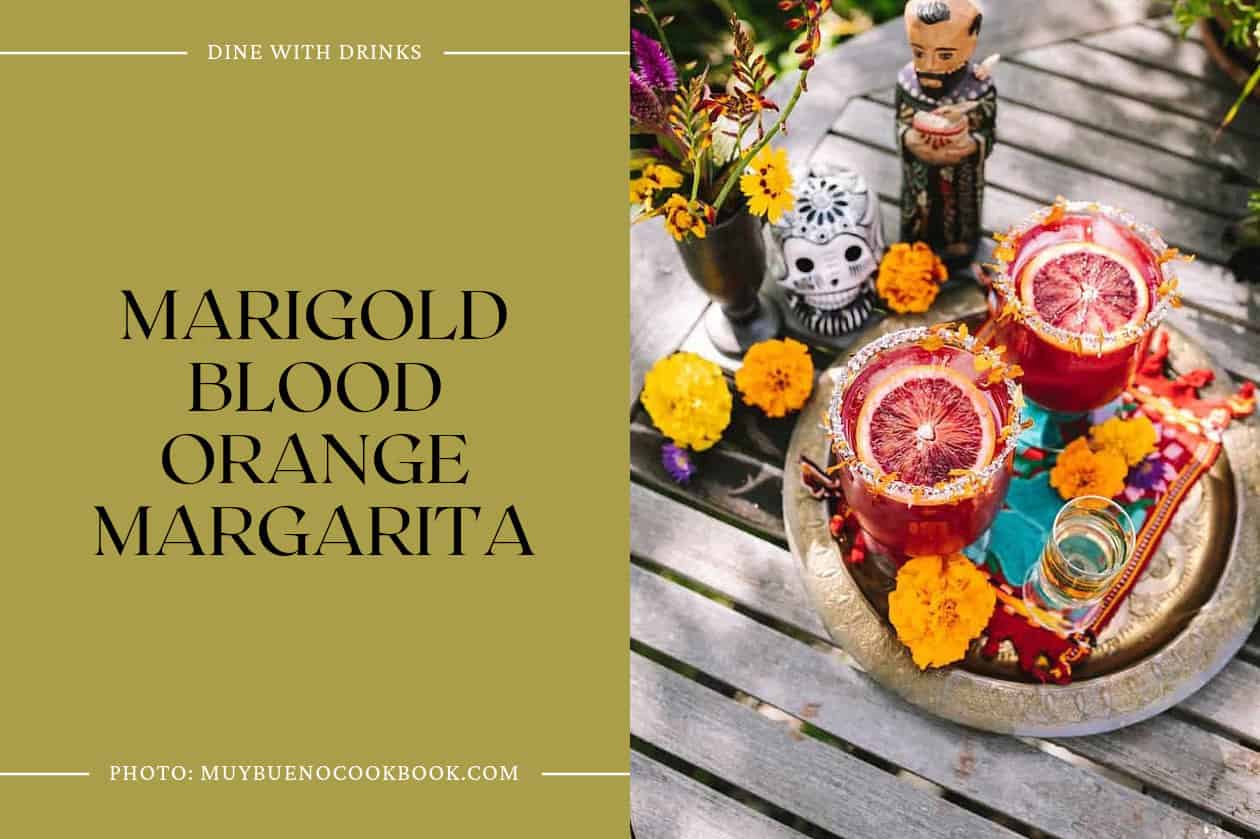 Marigold Blood Orange Margarita