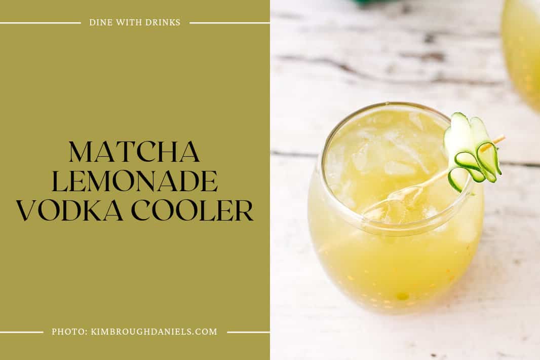 Matcha Lemonade Vodka Cooler