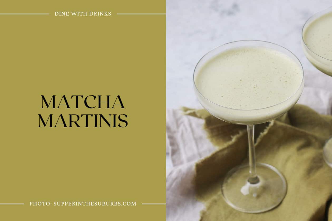 Matcha Martinis