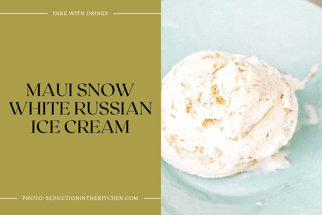 Maui Snow White Russian Ice Cream