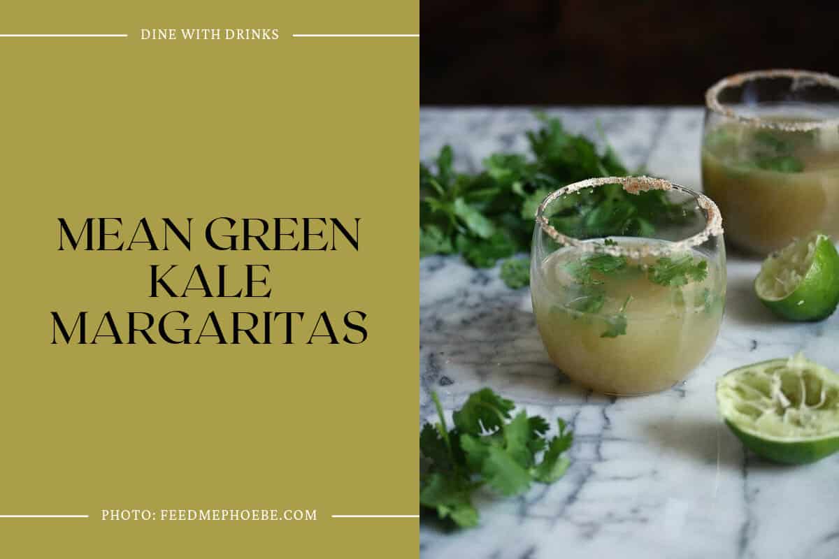 Mean Green Kale Margaritas