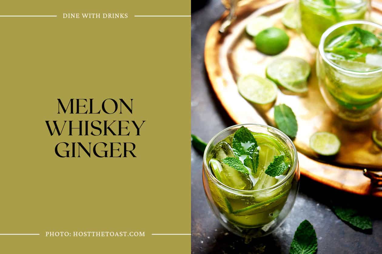 Melon Whiskey Ginger