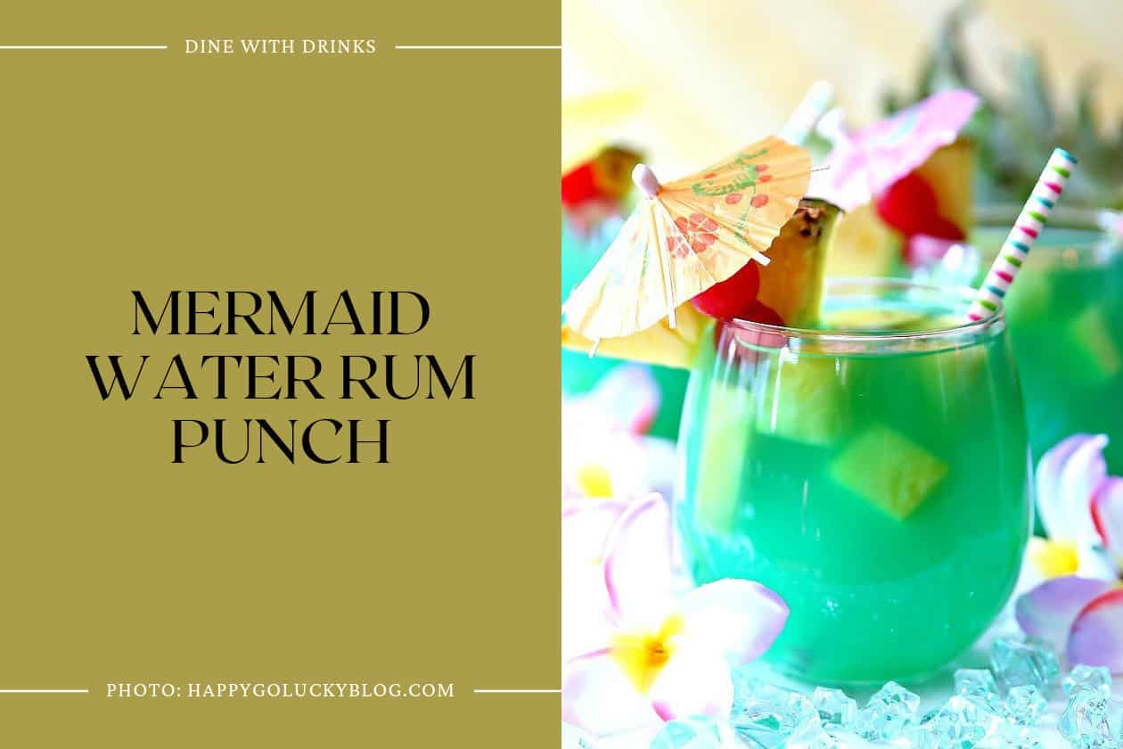 Mermaid Water Rum Punch