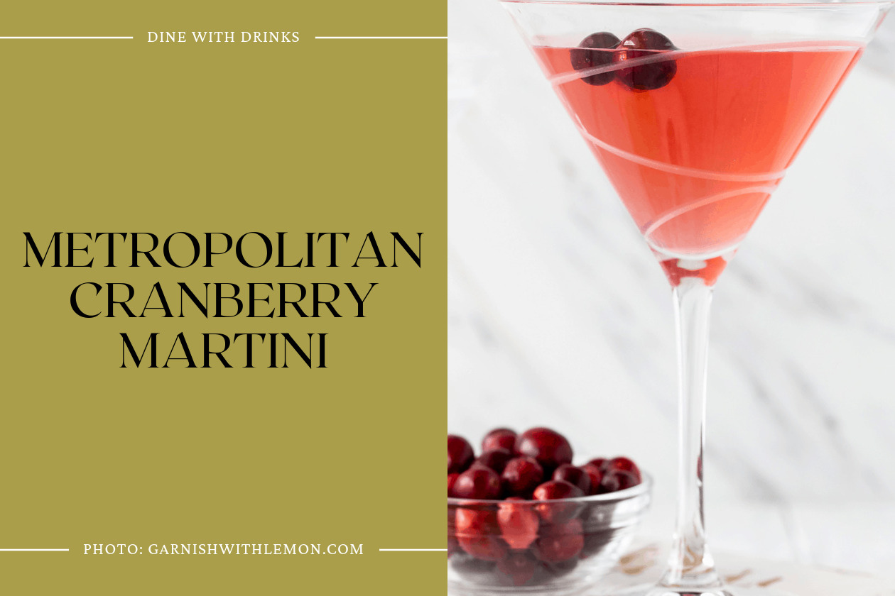Metropolitan Cranberry Martini