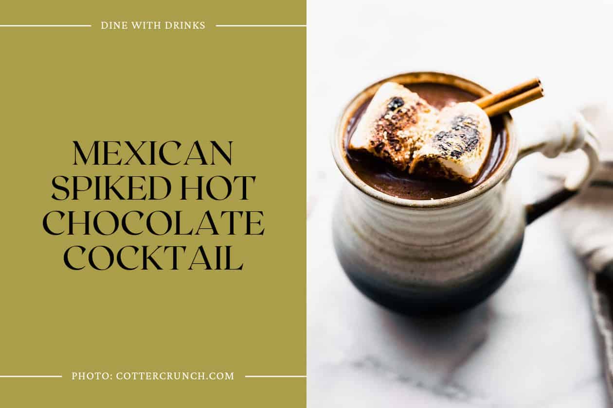 Mexican Spiked Hot Chocolate Cocktail