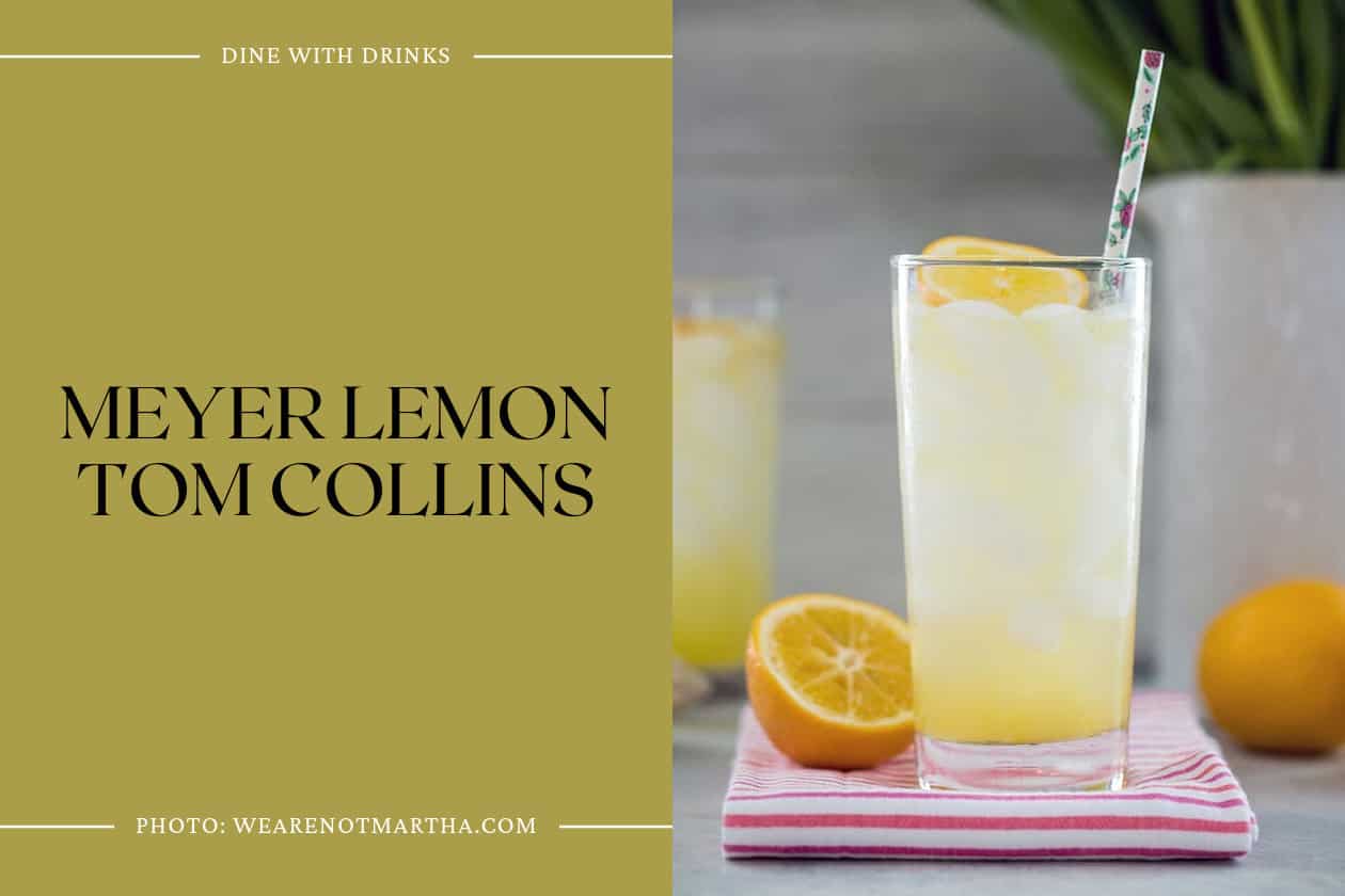 Meyer Lemon Tom Collins