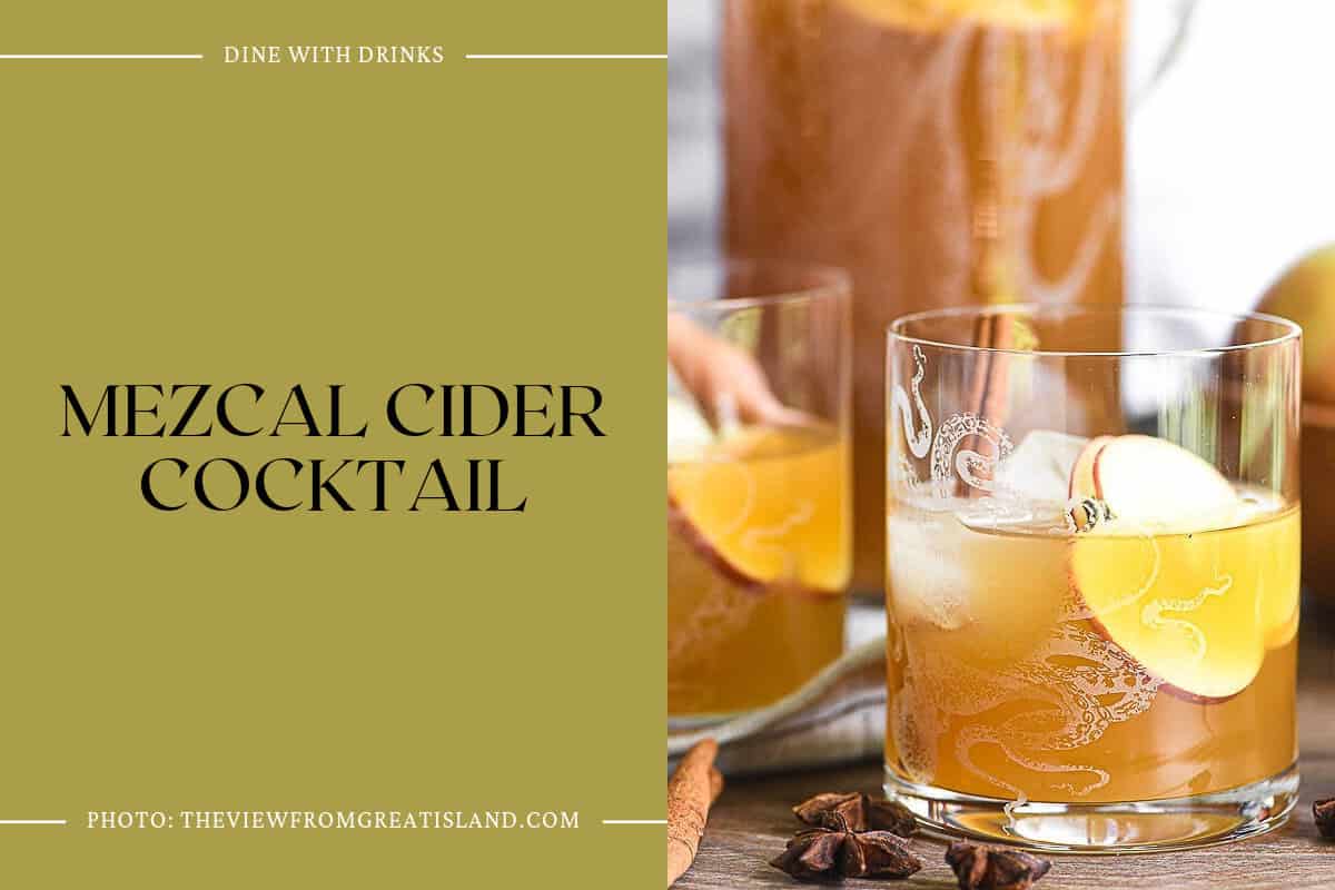 Mezcal Cider Cocktail