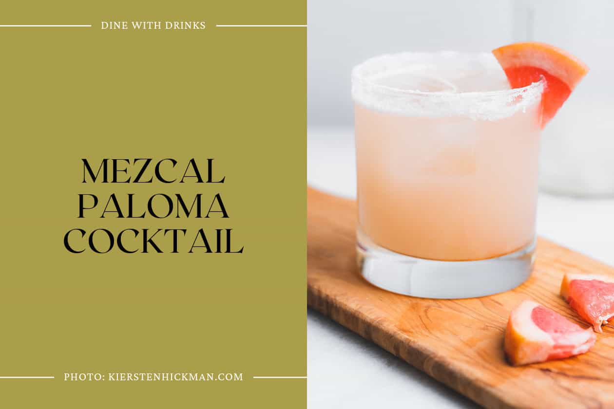 Mezcal Paloma Cocktail