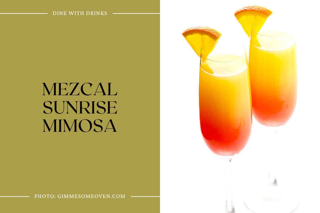 Mezcal Sunrise Mimosa