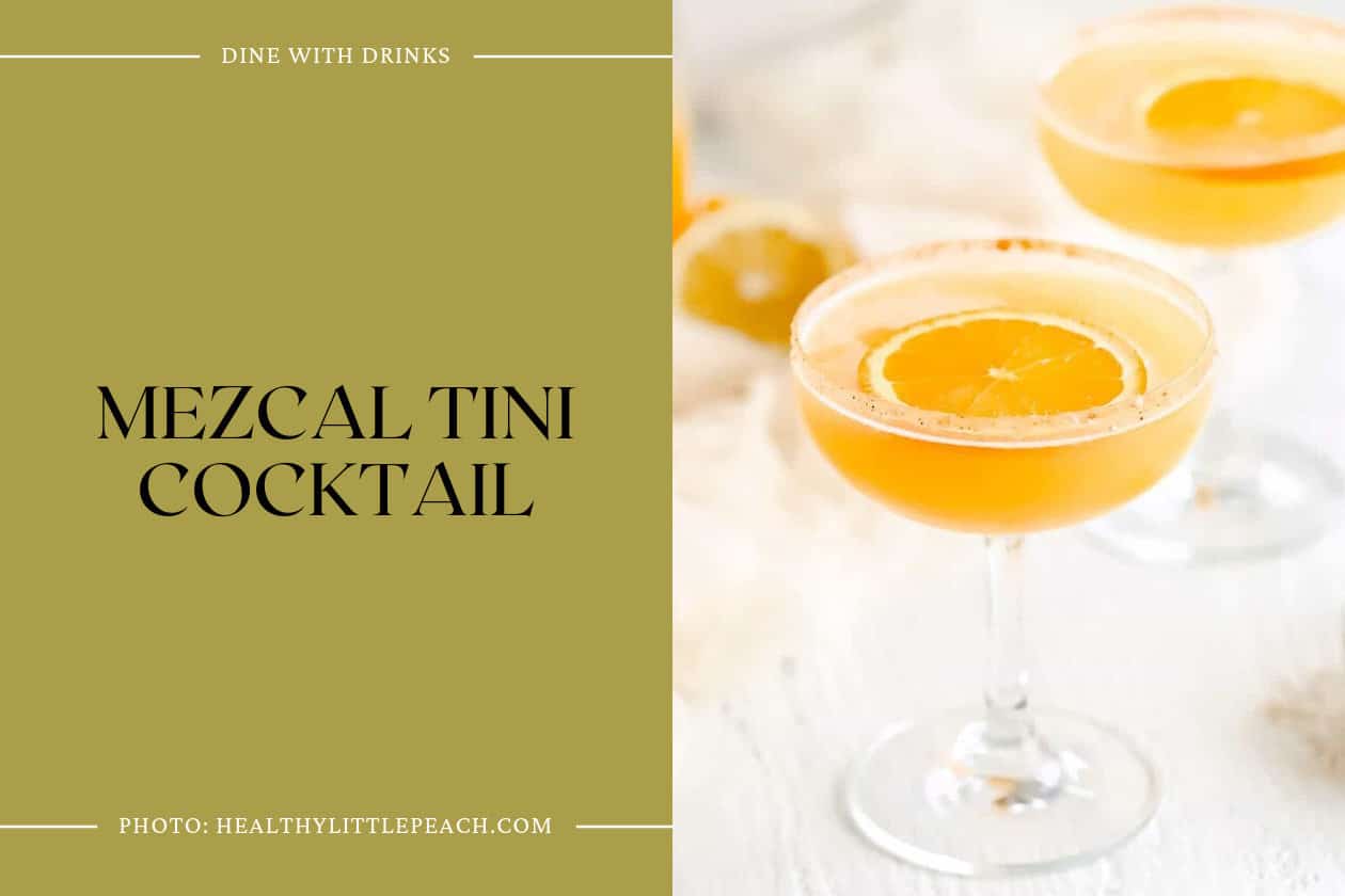 Mezcal Tini Cocktail