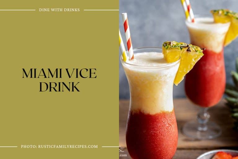 12 Miami Vice Cocktails to Sip Under Sun-kissed Palms | DineWithDrinks