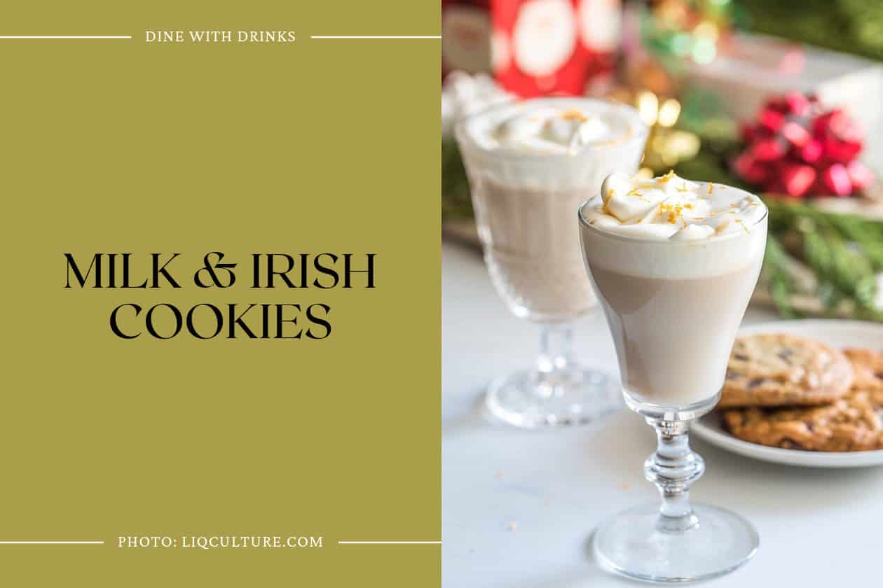Milk & Irish Cookies