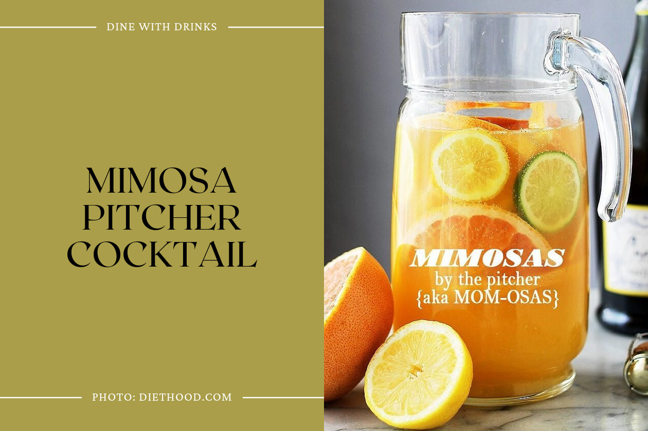 Mimosa Pitcher Cocktail