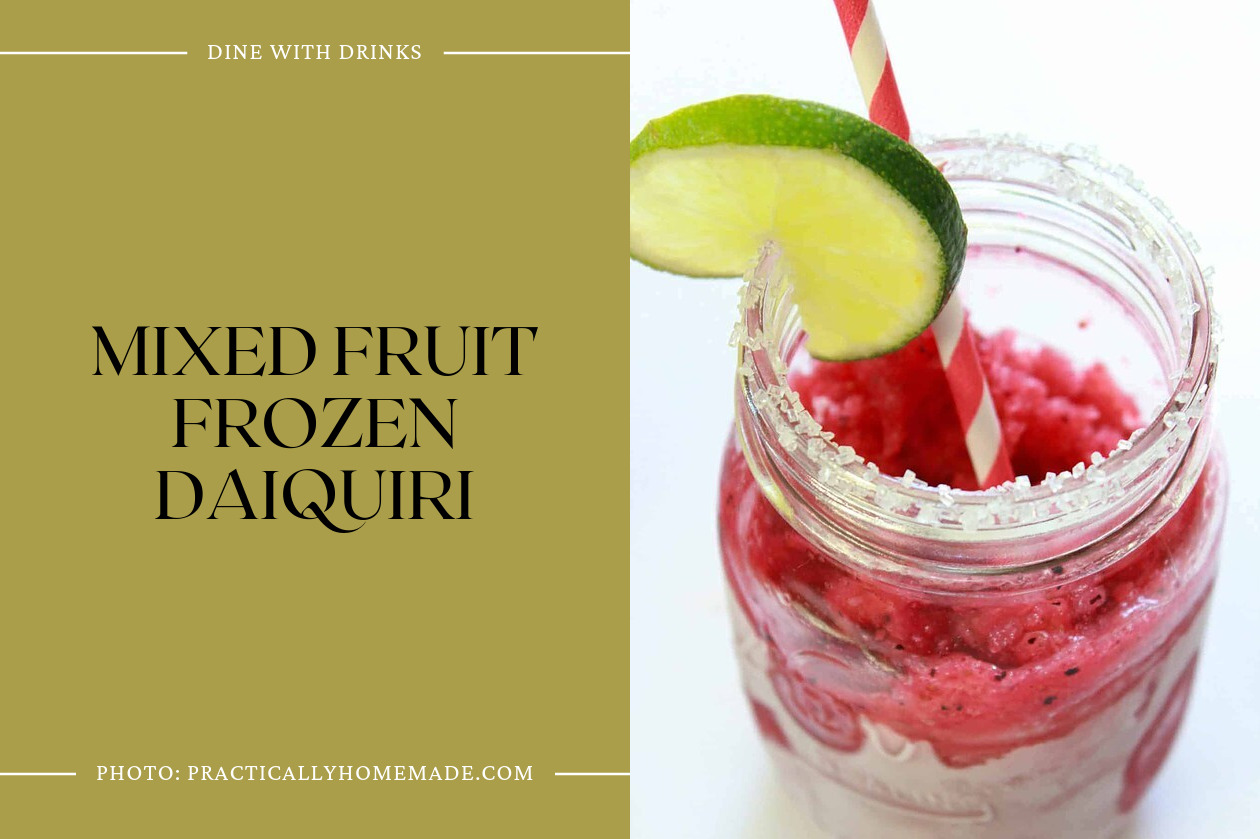 Mixed Fruit Frozen Daiquiri