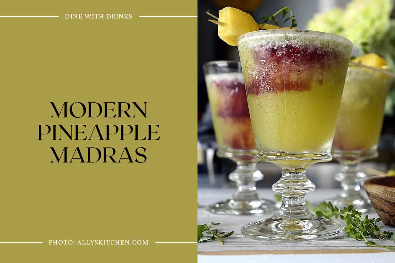 Modern Pineapple Madras