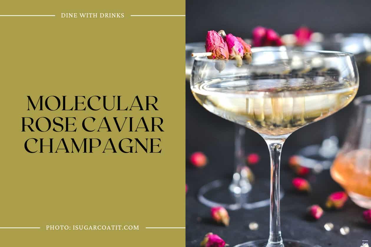 Molecular Rose Caviar Champagne