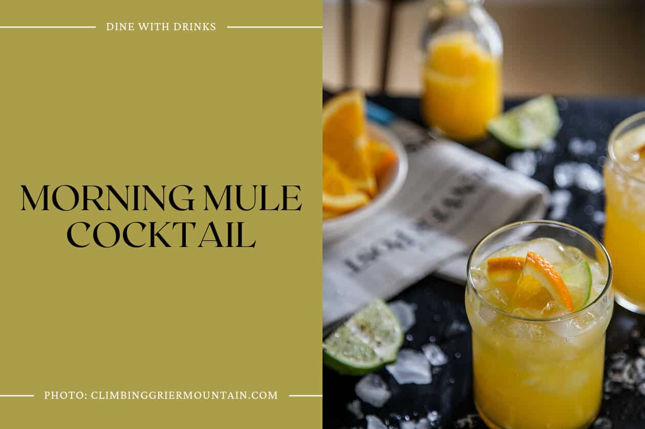 Morning Mule Cocktail