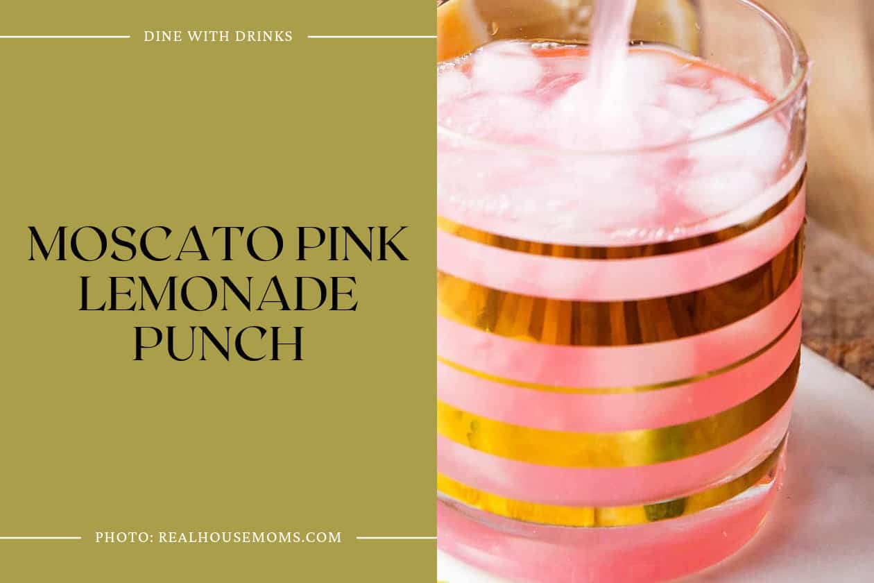 Moscato Pink Lemonade Punch