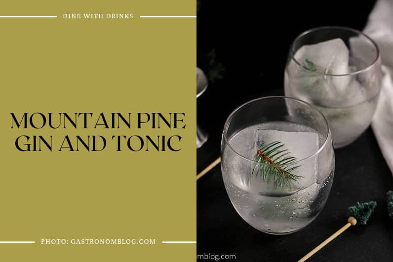 Mountain Pine Gin And Tonic