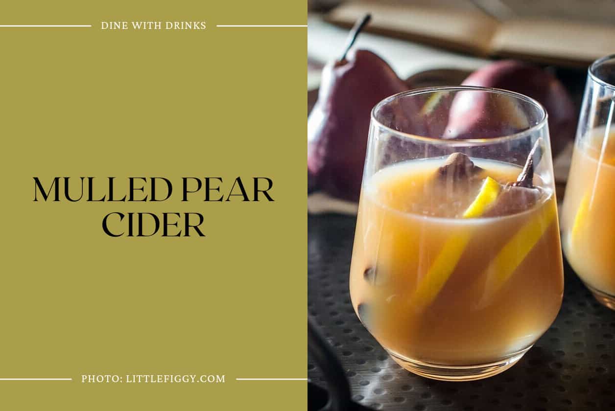 Mulled Pear Cider