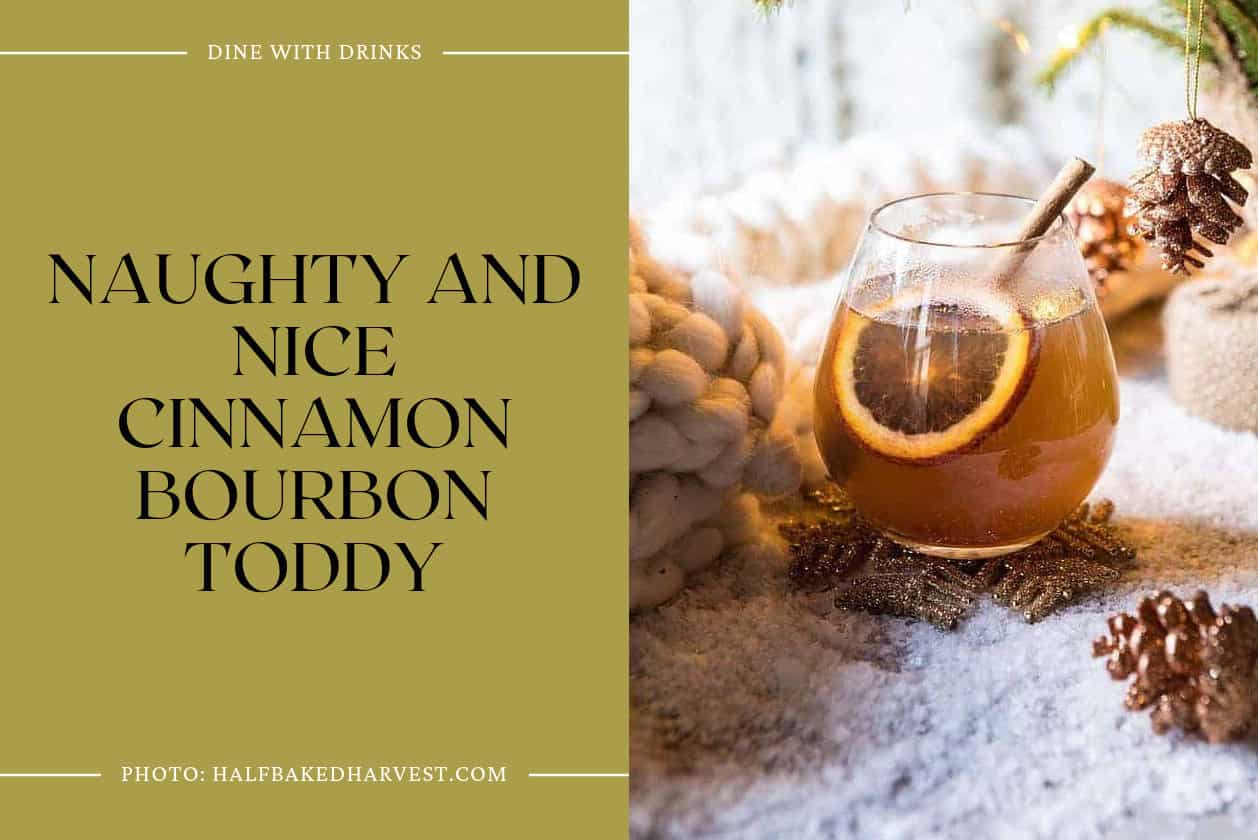 Naughty And Nice Cinnamon Bourbon Toddy