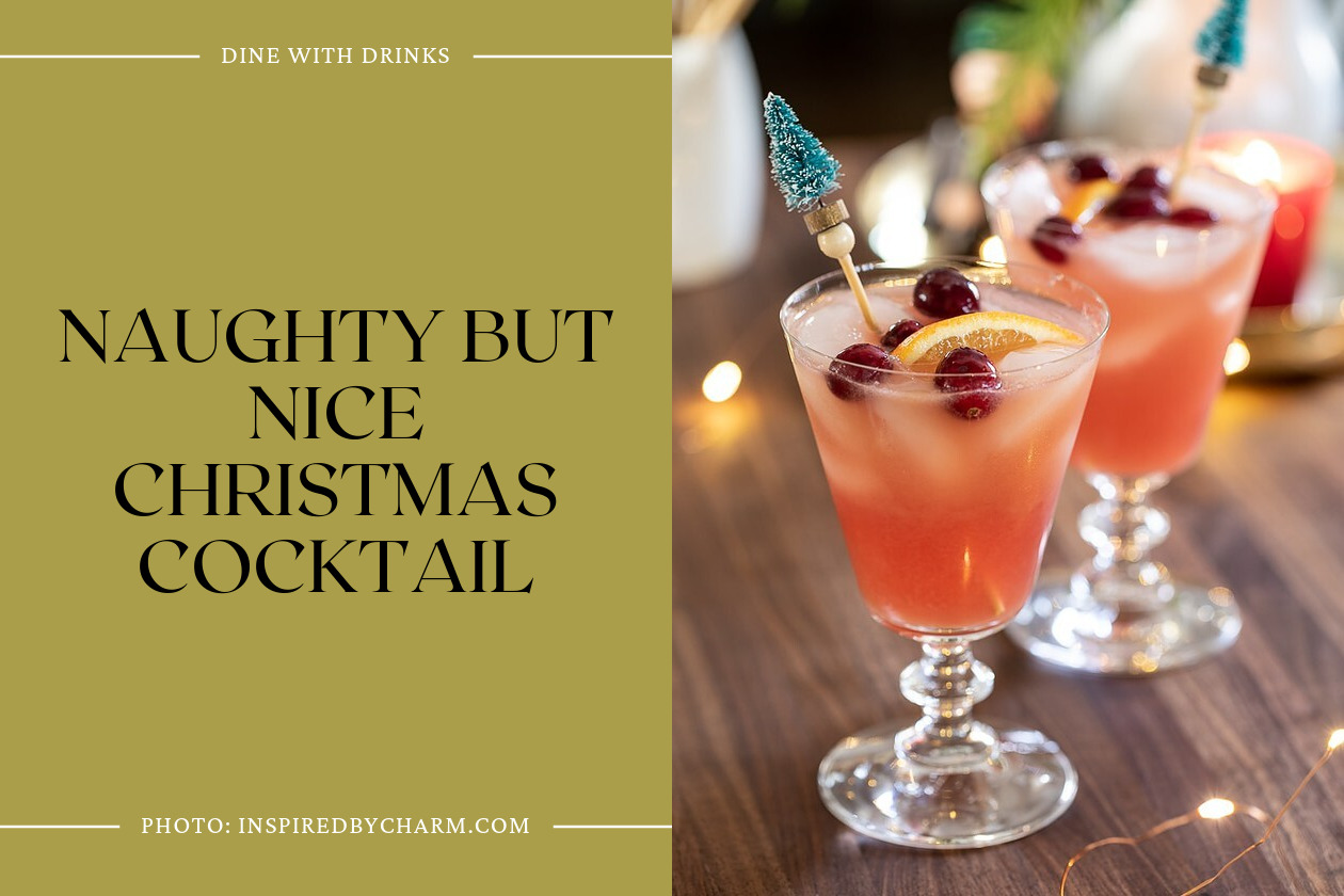 Naughty But Nice Christmas Cocktail