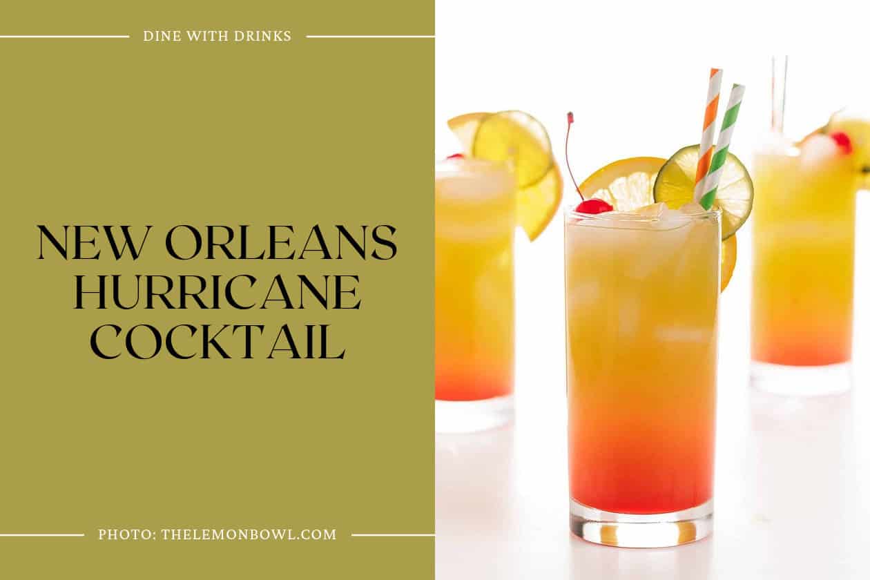 New Orleans Hurricane Cocktail