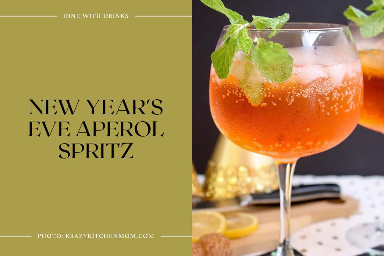 New Year's Eve Aperol Spritz