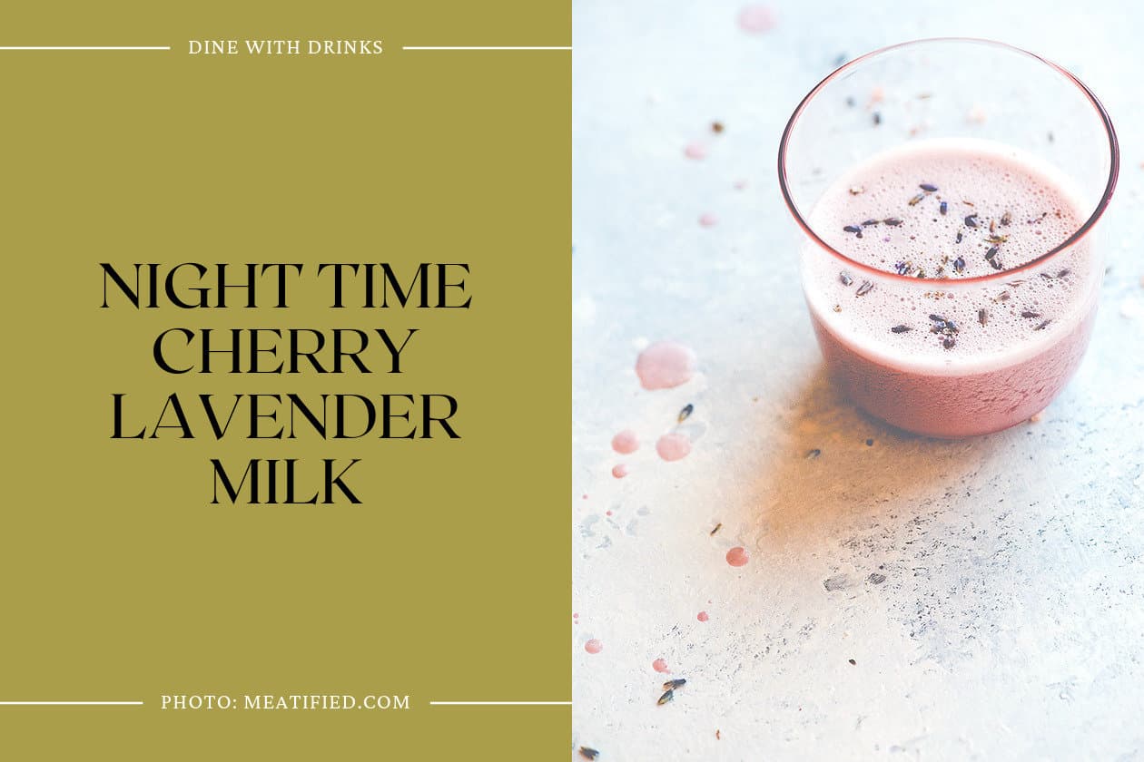 Night Time Cherry Lavender Milk