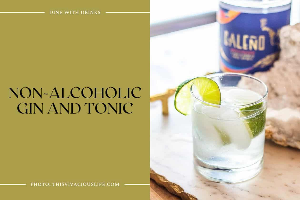 Non-Alcoholic Gin And Tonic