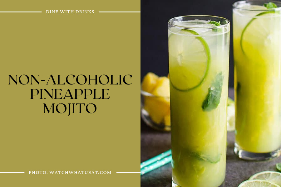 Non-Alcoholic Pineapple Mojito