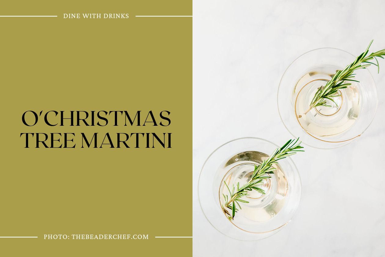 O'christmas Tree Martini