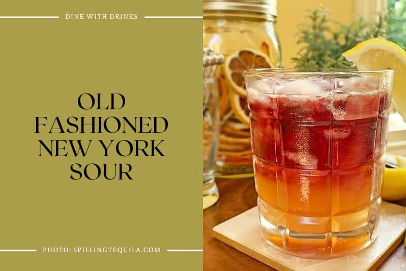 Old Fashioned New York Sour