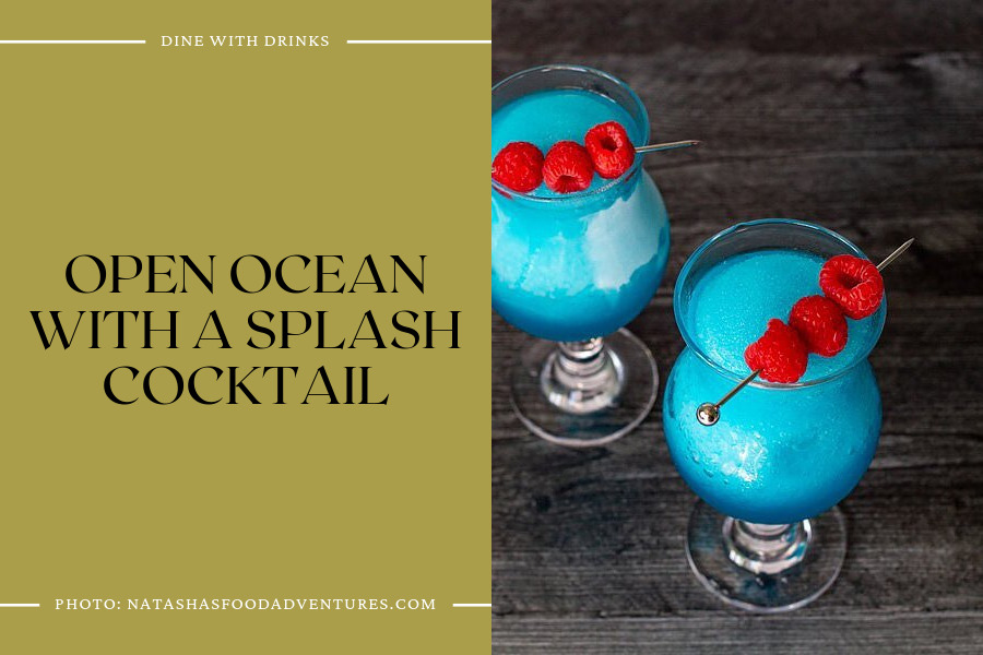 Open Ocean With A Splash Cocktail