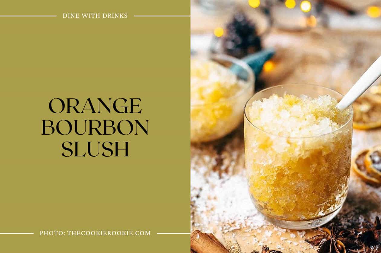 Orange Bourbon Slush