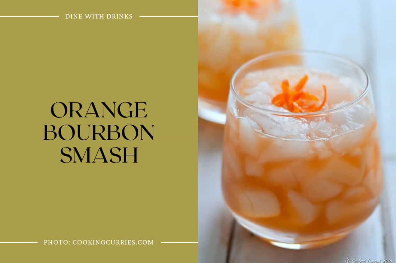 Orange Bourbon Smash