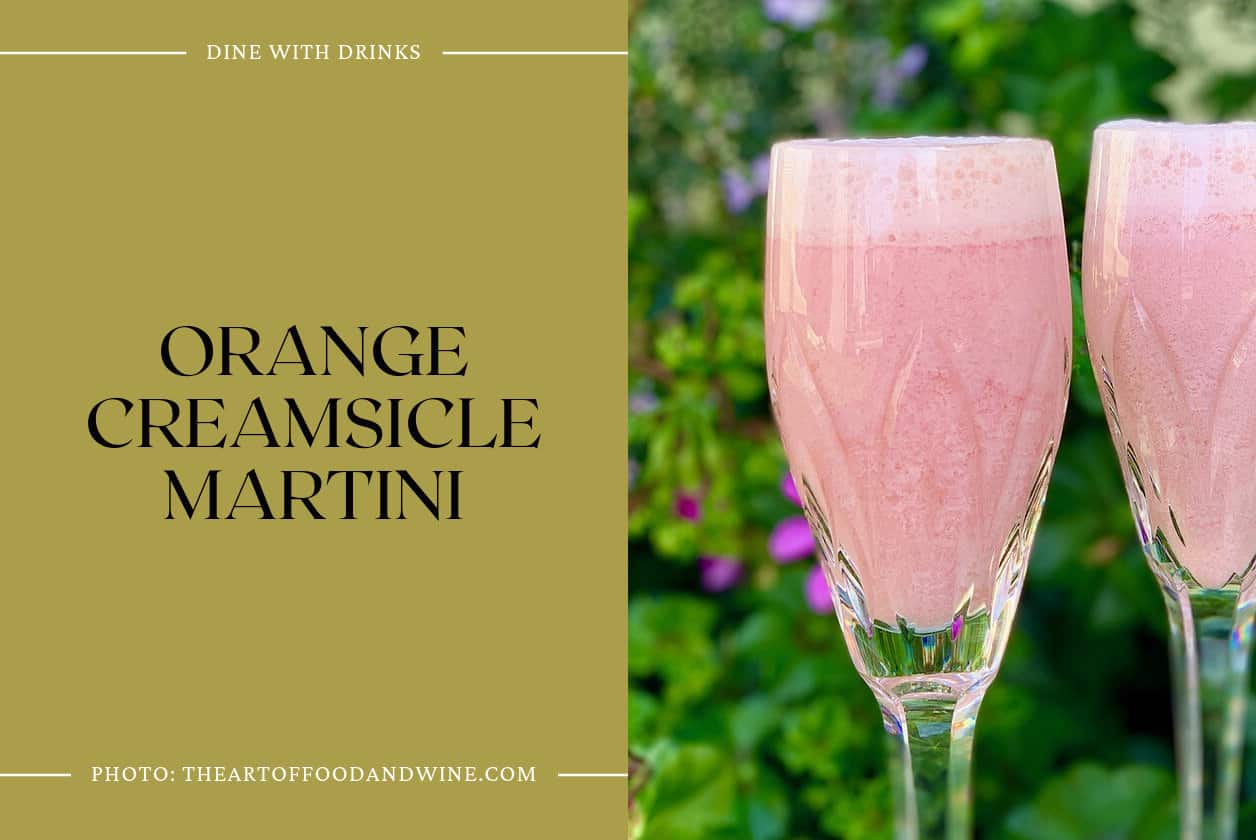 Orange Creamsicle Martini