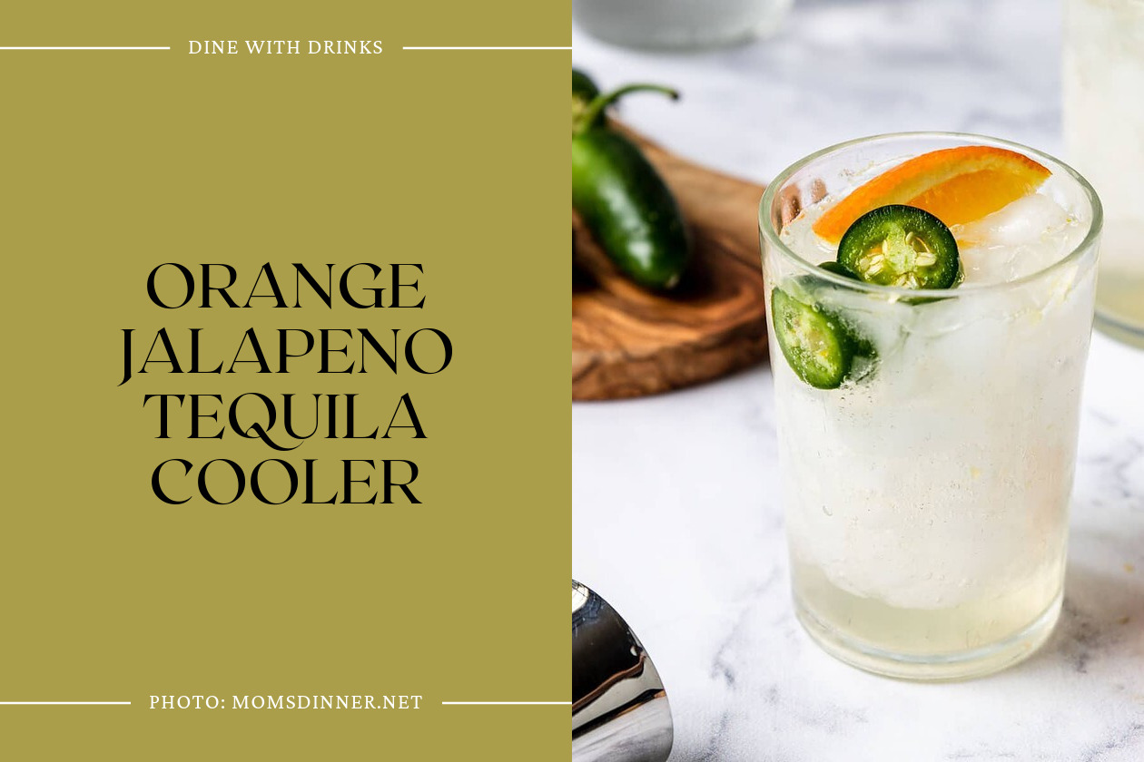 Orange Jalapeno Tequila Cooler