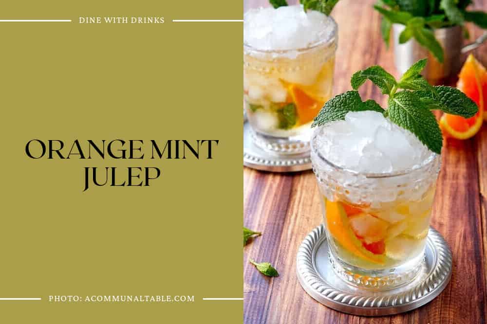 Orange Mint Julep
