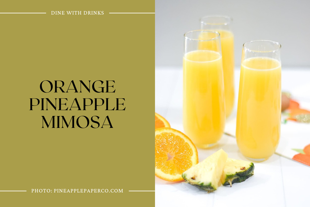 Orange Pineapple Mimosa
