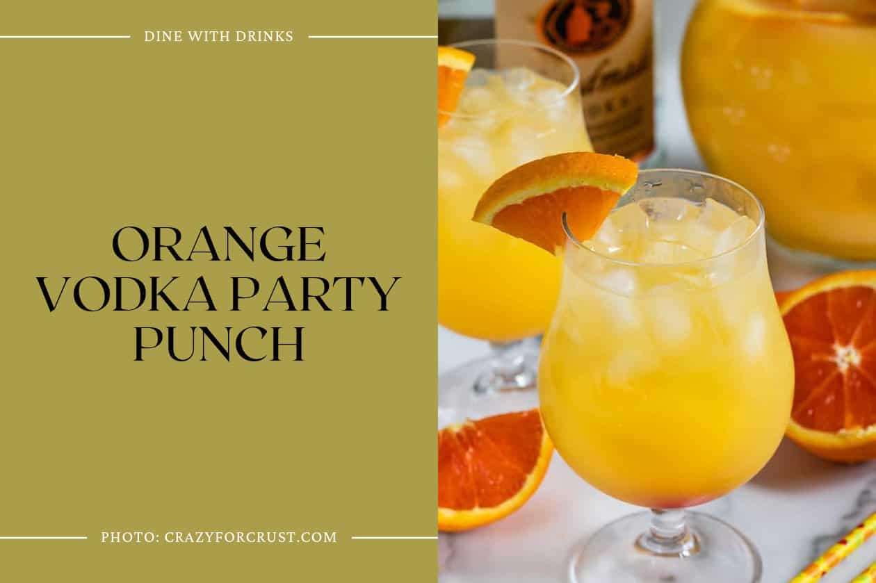 Orange Vodka Party Punch