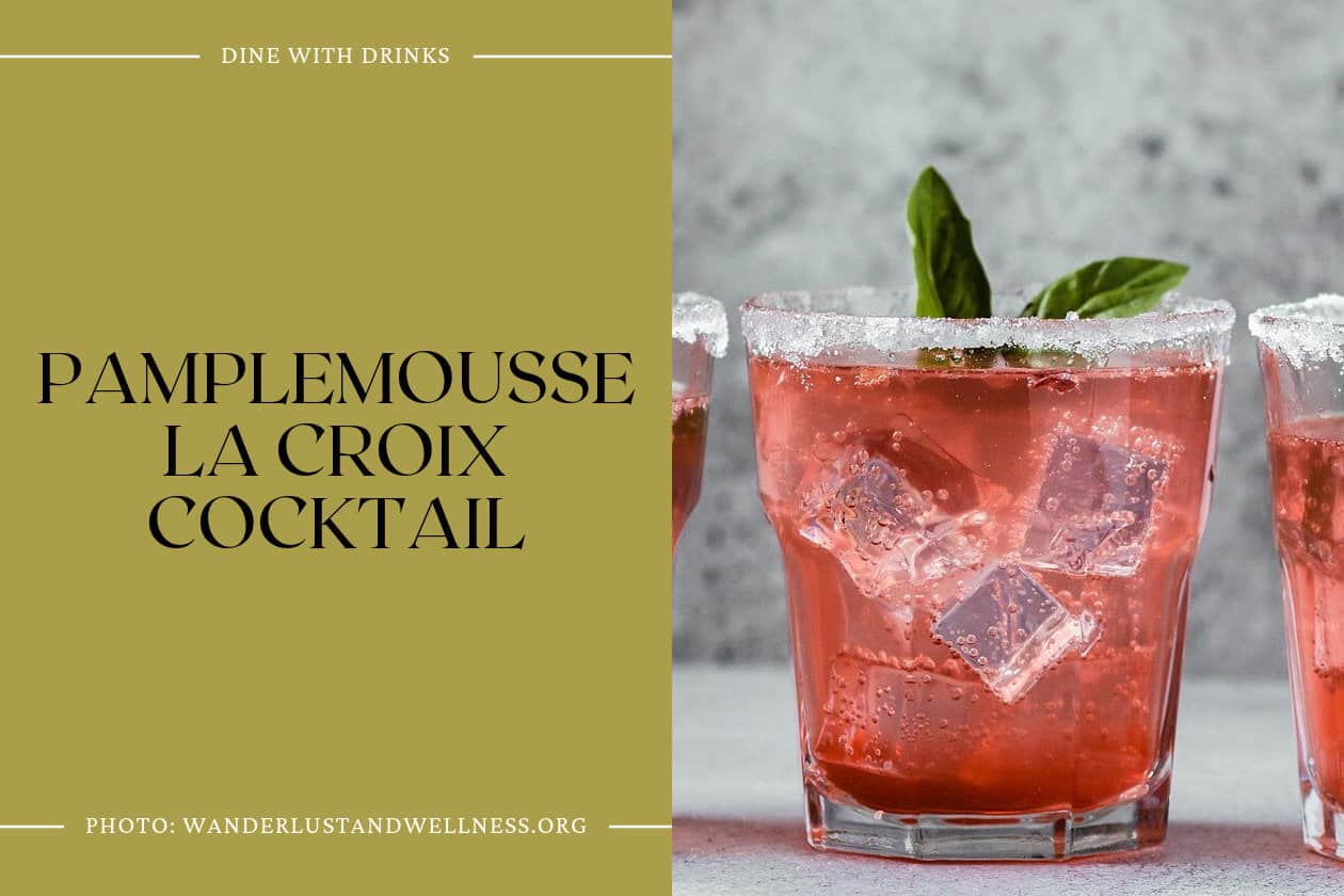 Pamplemousse La Croix Cocktail