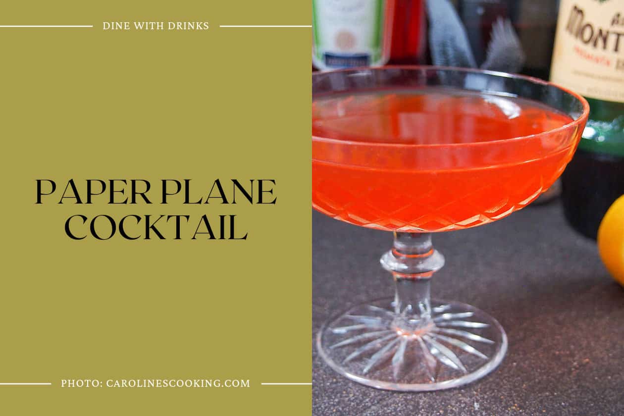 Paper Plane Cocktail