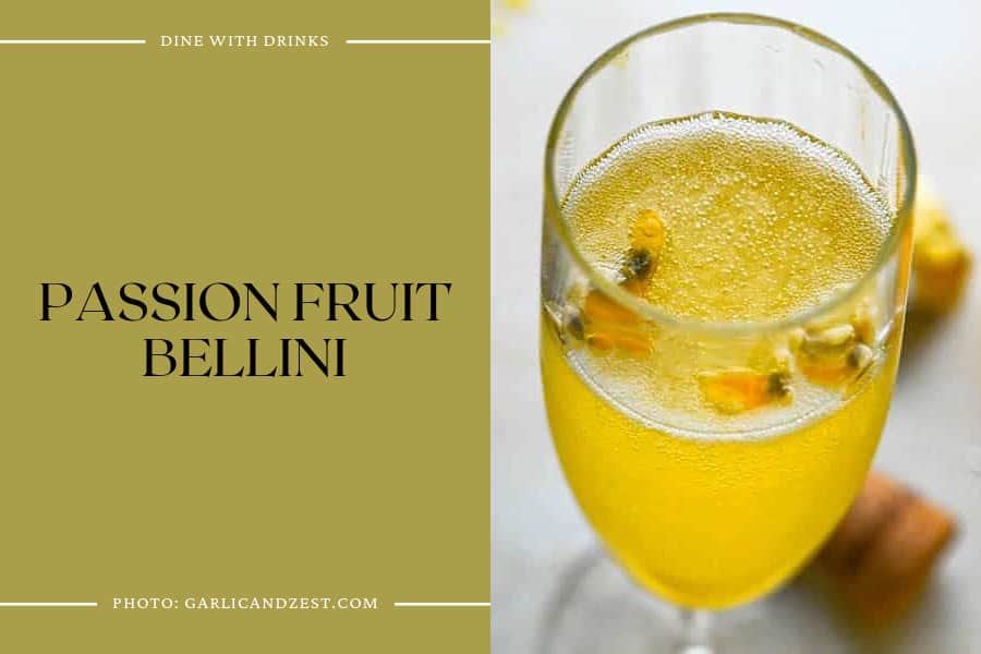 Passion Fruit Bellini