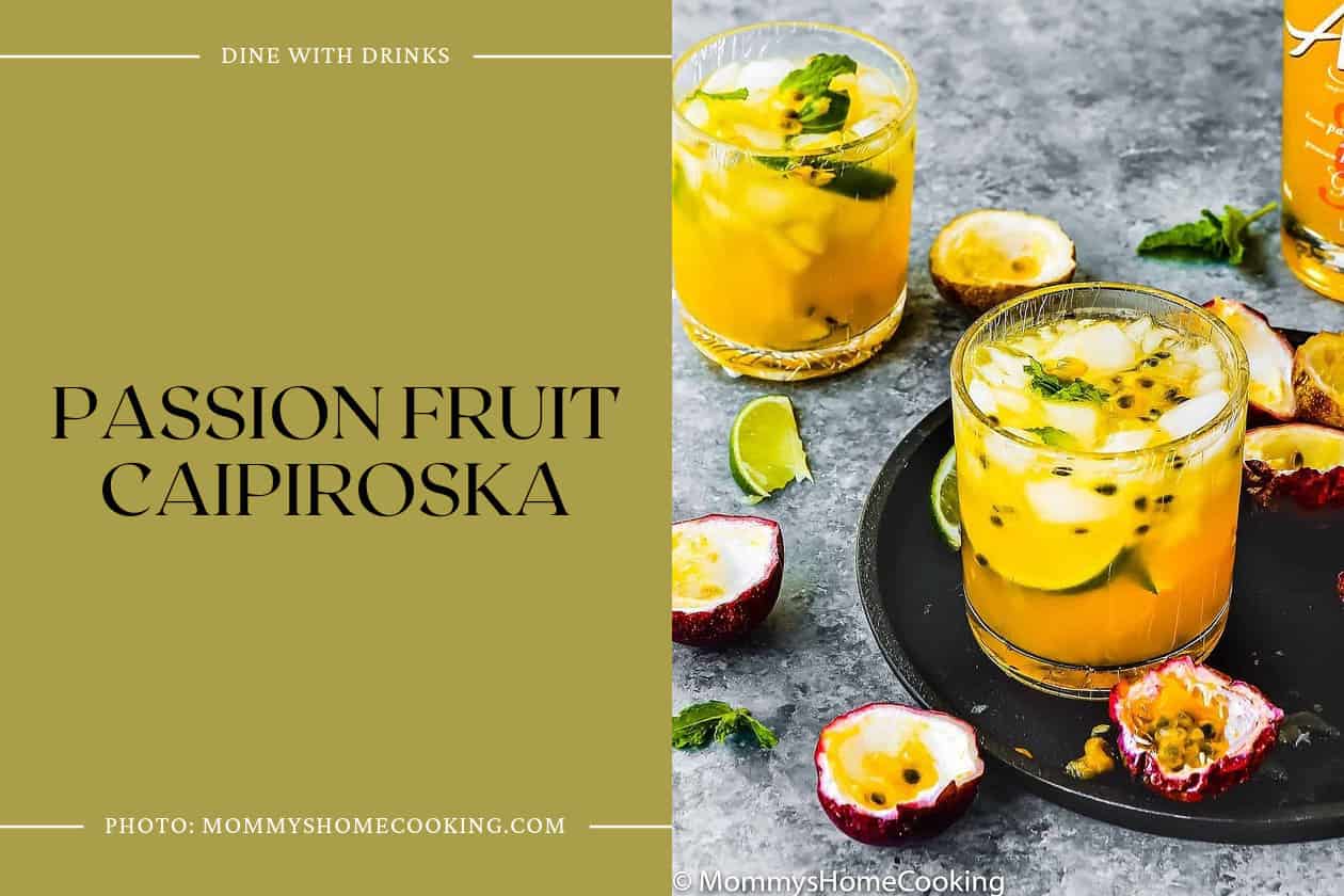 Passion Fruit Caipiroska