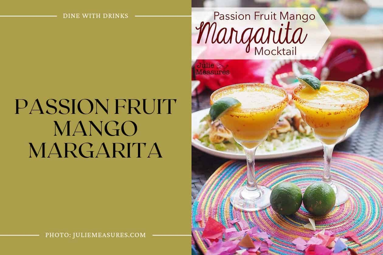 Passion Fruit Mango Margarita