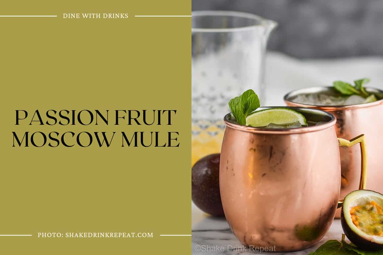 Passion Fruit Moscow Mule