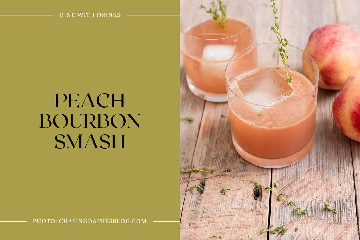 Peach Bourbon Smash