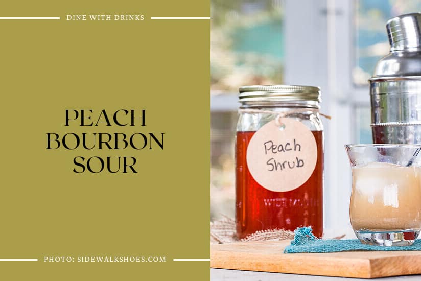 Peach Bourbon Sour