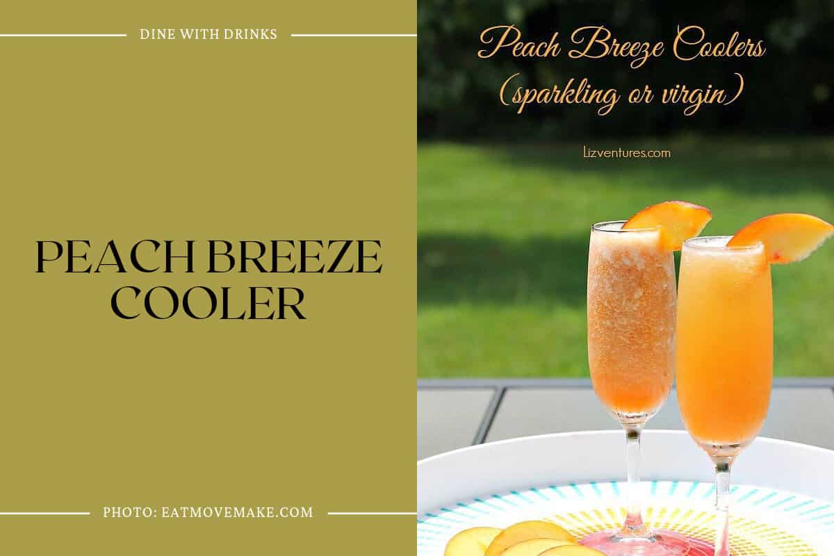 Peach Breeze Cooler